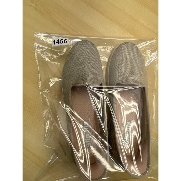 Skechers Women’s Taupe Slip-Ins Air-Cooled Memory Foam Flat Sneakers Size 11 - Picture 9 of 9